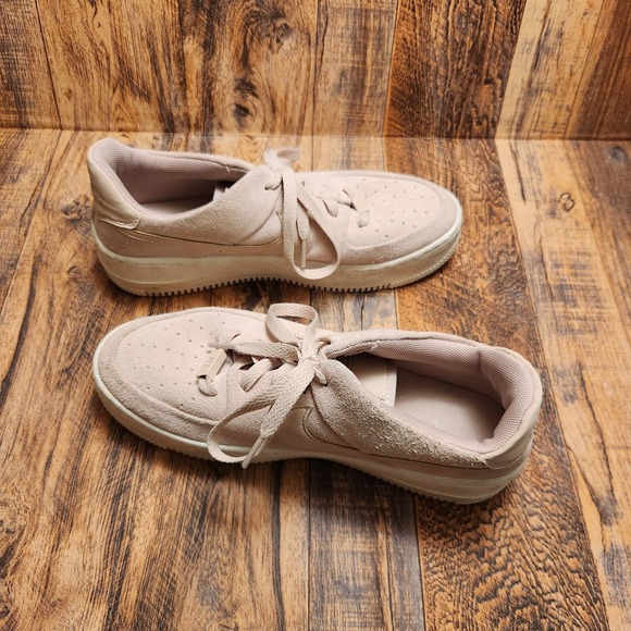 Nike Air Force 1 Women's Shoes Size 8.5 Pink Sneakers AR5339-201 - Picture 6 of 14